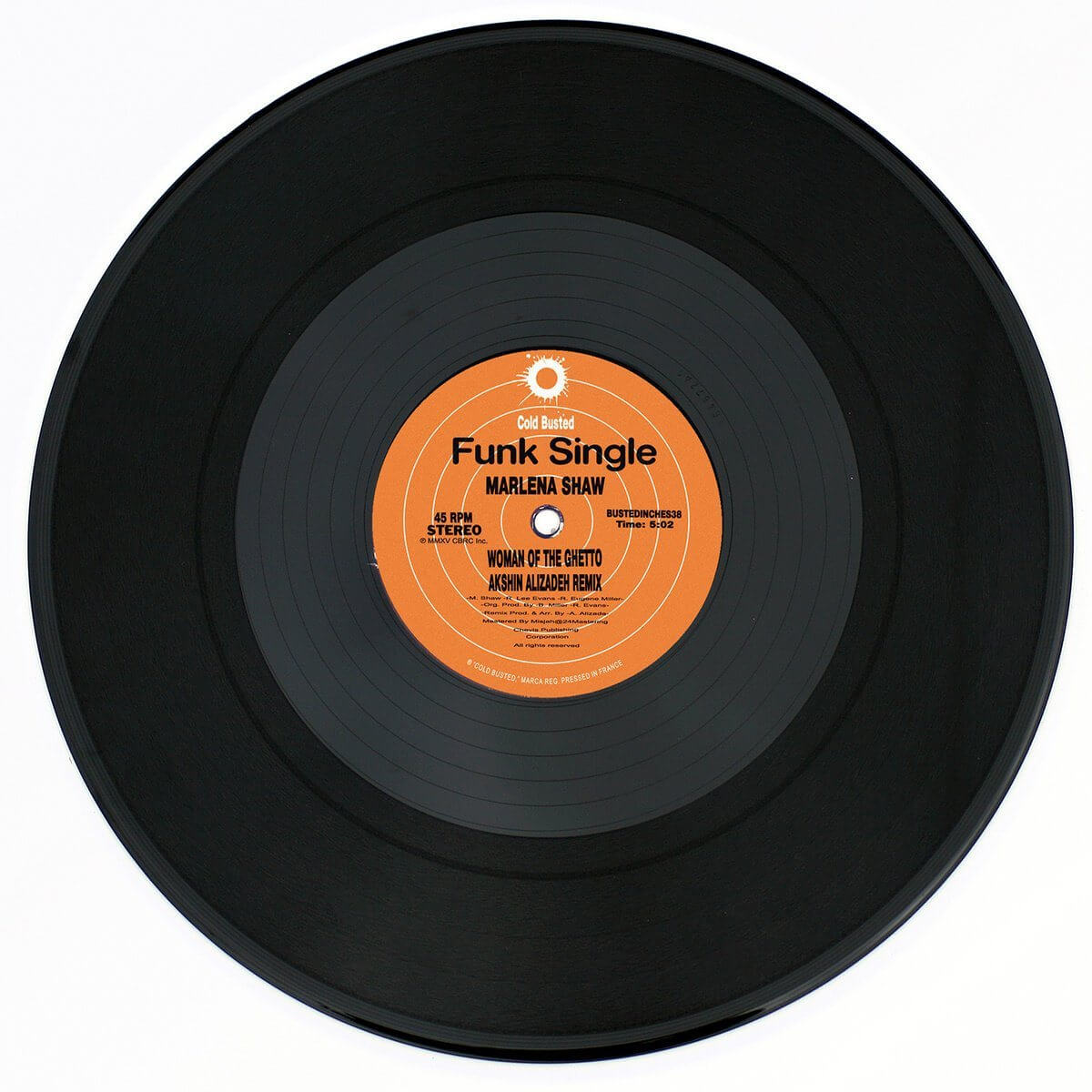 Marlena Shaw - Woman of the Ghetto (Akshin Alizadeh Mixes) - Limited Edition 12 Inch Vinyl (6th Pressing) - Cold Busted