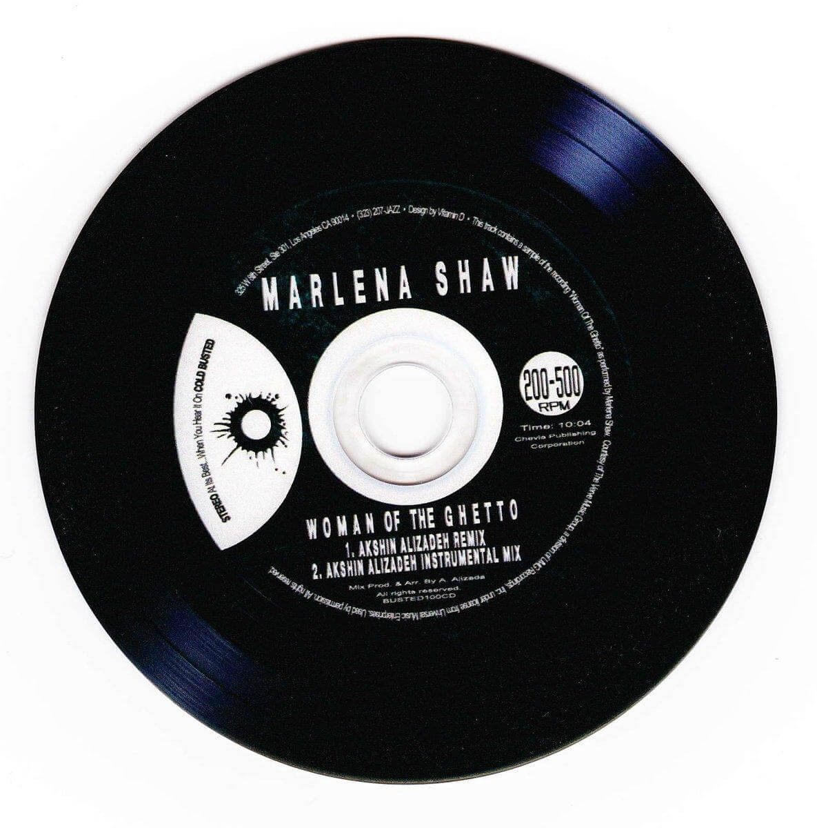 Marlena Shaw - Woman of the Ghetto (Akshin Alizadeh Mixes) - Compact Disc - Cold Busted