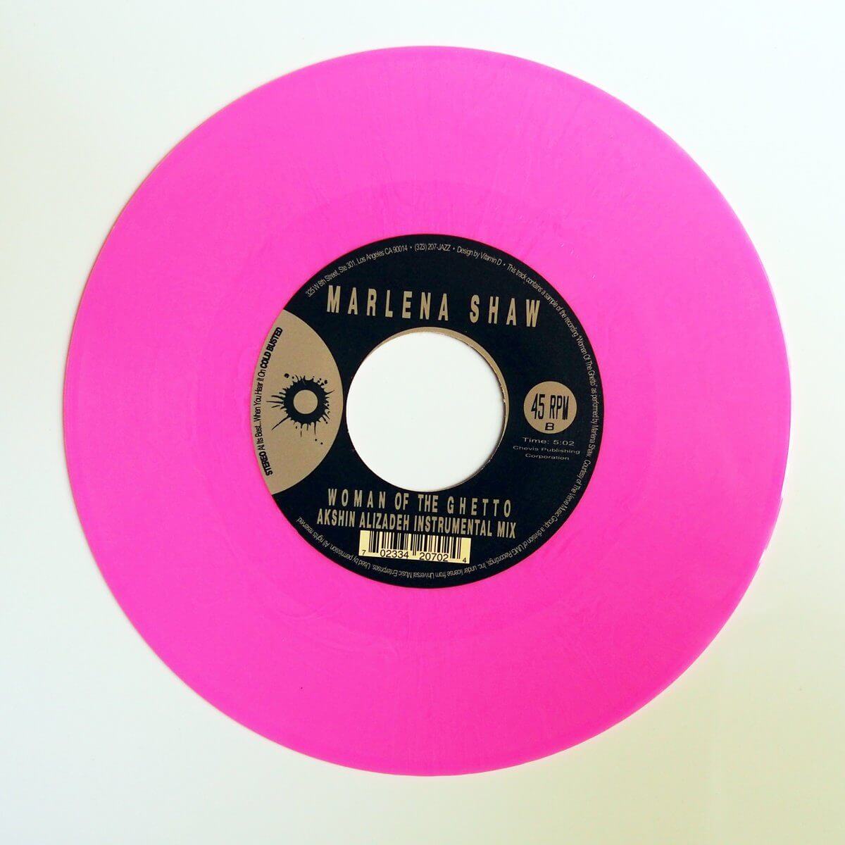 Marlena Shaw - Woman of the Ghetto (Akshin Alizadeh Mixes) - Limited Edition Pink 7 Inch Vinyl (7th Pressing) - Cold Busted
