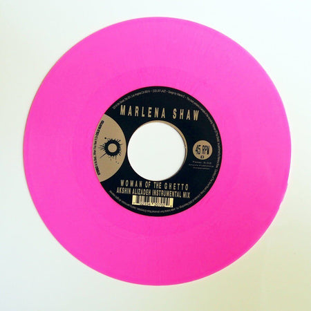 Marlena Shaw - Woman of the Ghetto (Akshin Alizadeh Mixes) - Limited Edition Pink 7 Inch Vinyl (7th Pressing) - Cold Busted