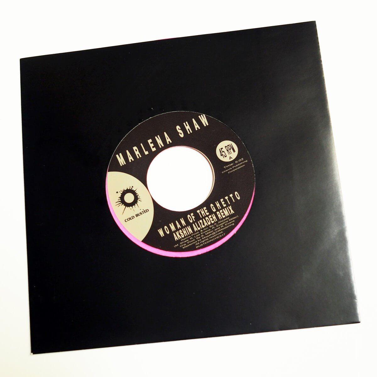 Marlena Shaw - Woman of the Ghetto (Akshin Alizadeh Mixes) - Limited Edition Pink 7 Inch Vinyl (7th Pressing) - Cold Busted