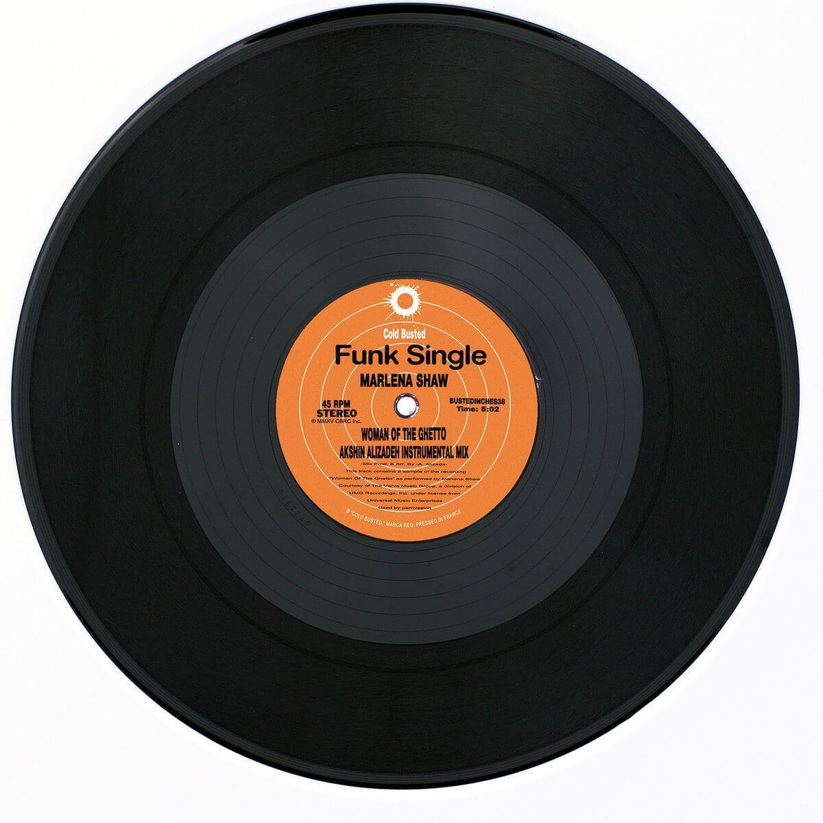 Marlena Shaw - Woman of the Ghetto (Akshin Alizadeh Mixes) - Limited Edition 12 Inch Vinyl (6th Pressing) - Cold Busted