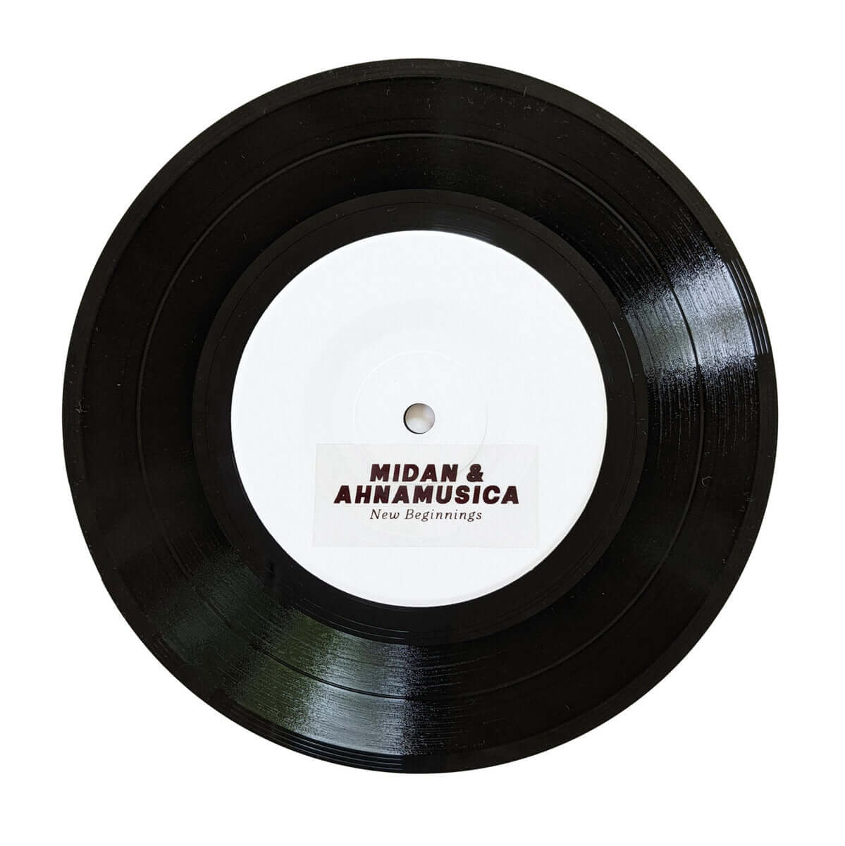 Midan & AHNAMUSICA - New Beginnings - Limited Edition 7 Inch Vinyl Test Pressing - Cold Busted