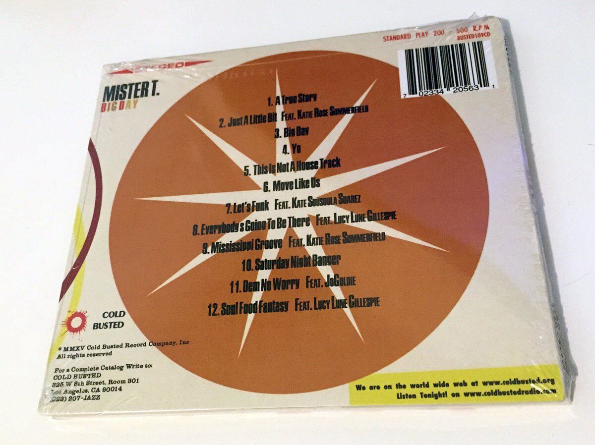 Mister T. - Big Day - Limited Edition Compact Disc - Cold Busted