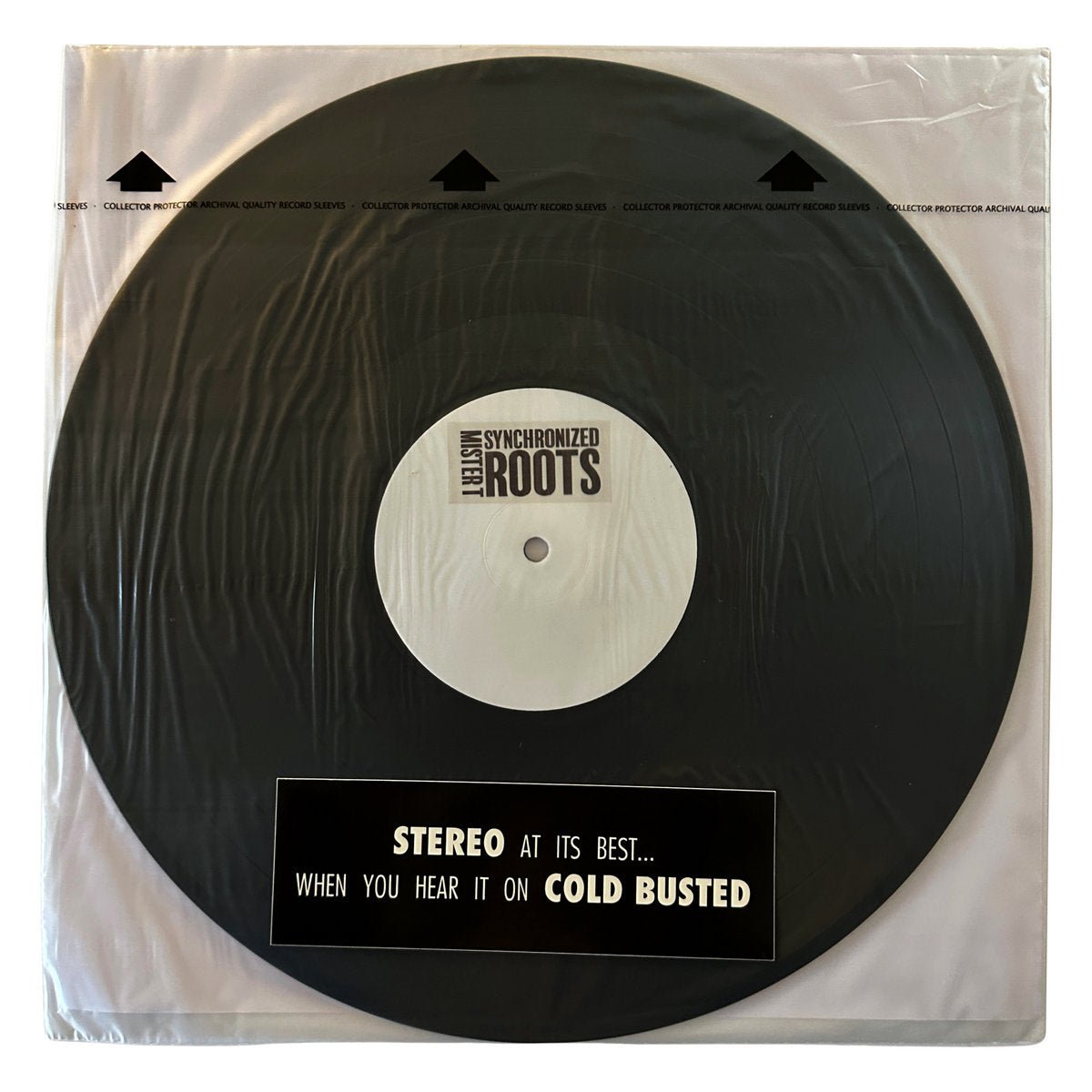 Mister T. - Synchronized Roots - Limited Edition 12 Inch Vinyl Test Pressing - Cold Busted