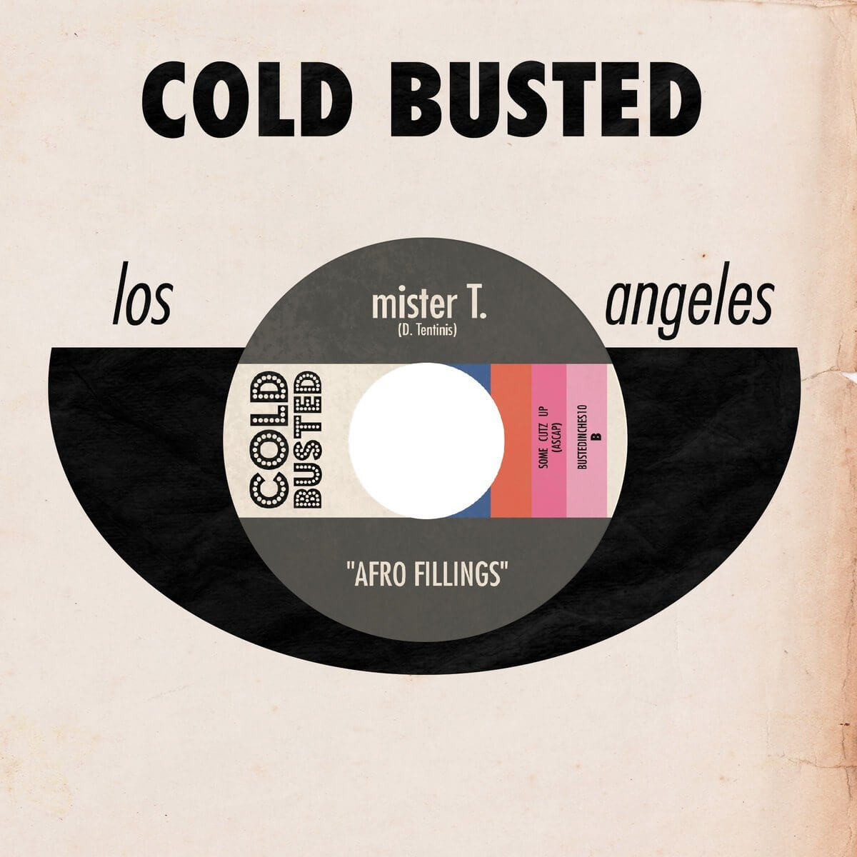 Mister T. - The Party / Afro Fillings - Limited Edition 7 Inch Vinyl - Cold Busted