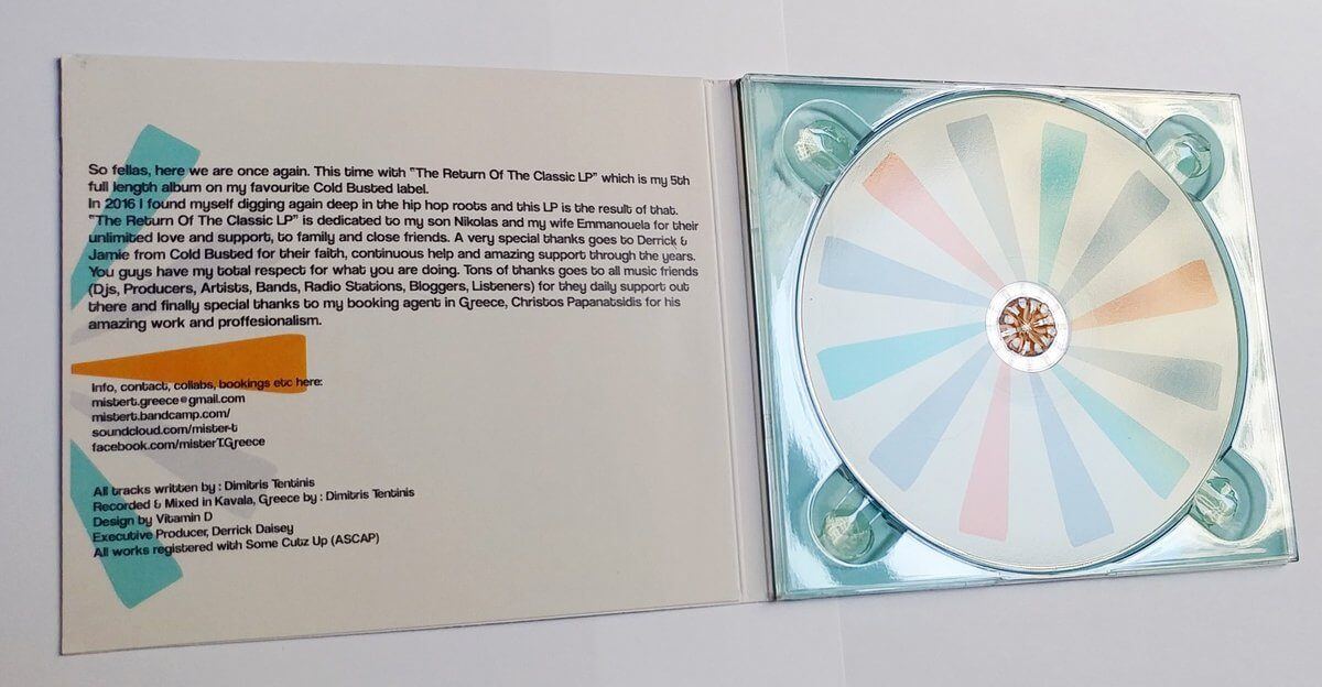 Mister T. - The Return Of The Classic - Limited Edition Compact Disc - Cold Busted