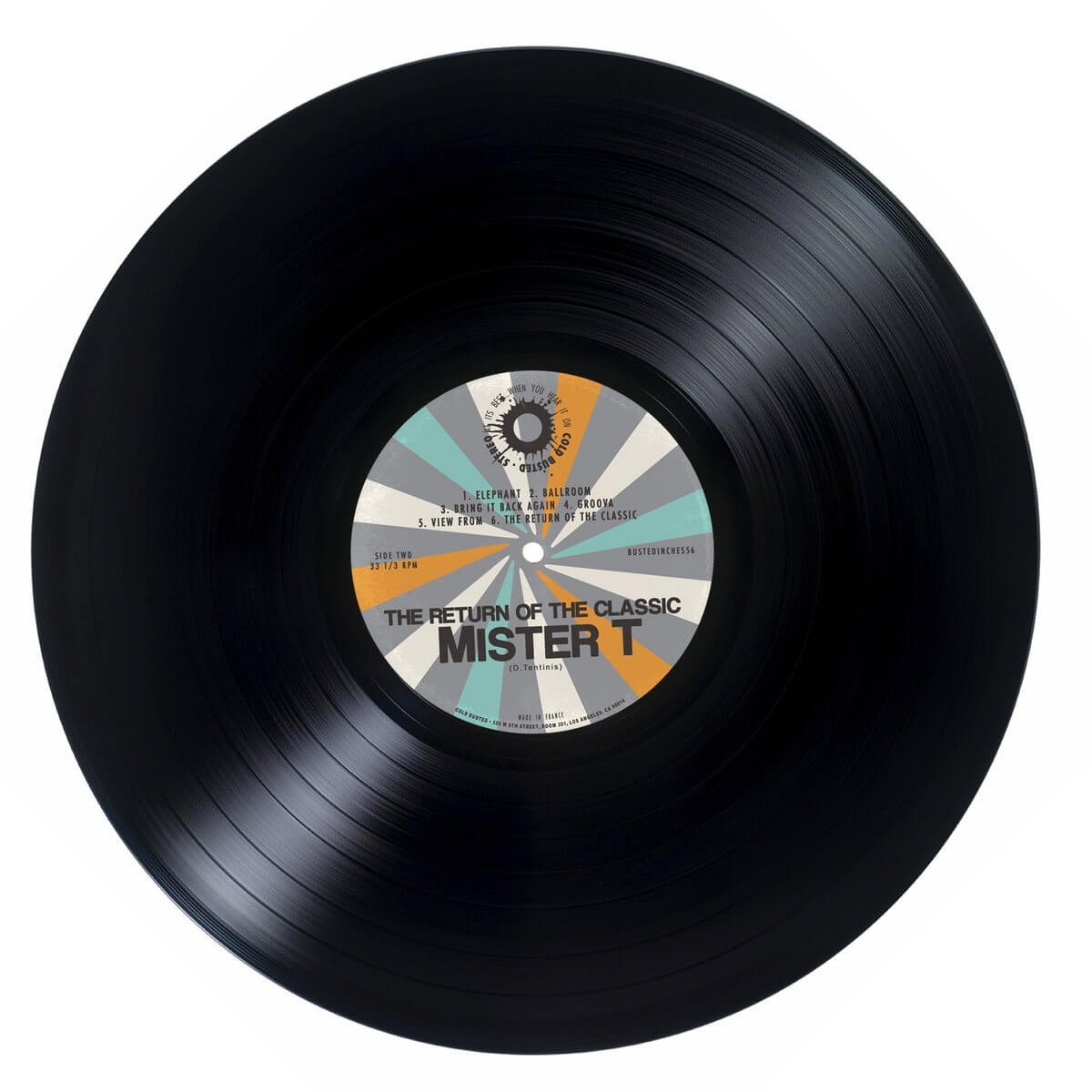 Mister T. - The Return Of The Classic - Limited Edition 12 Inch Vinyl - Cold Busted