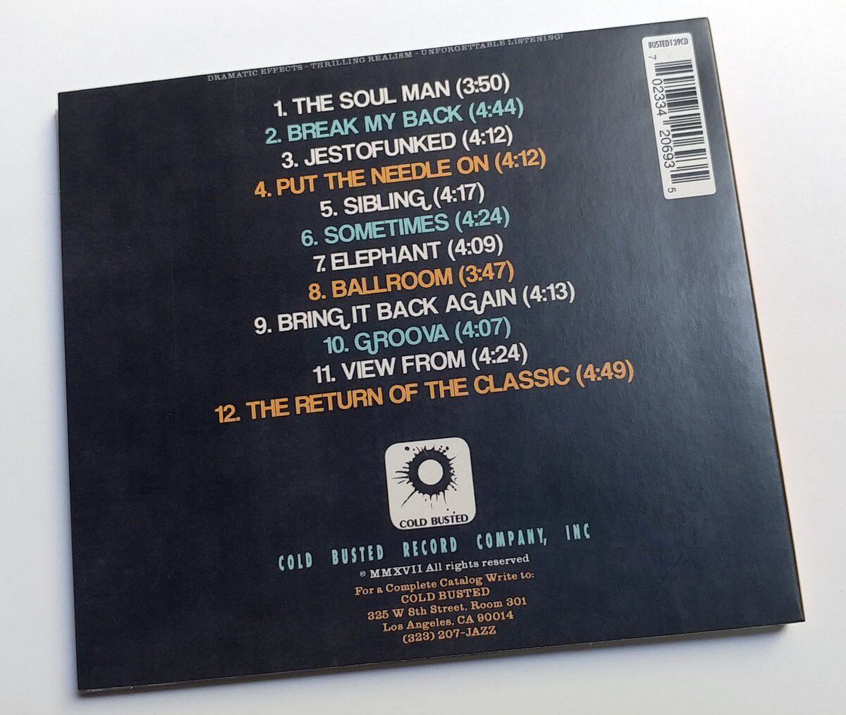 Mister T. - The Return Of The Classic - Limited Edition Compact Disc - Cold Busted