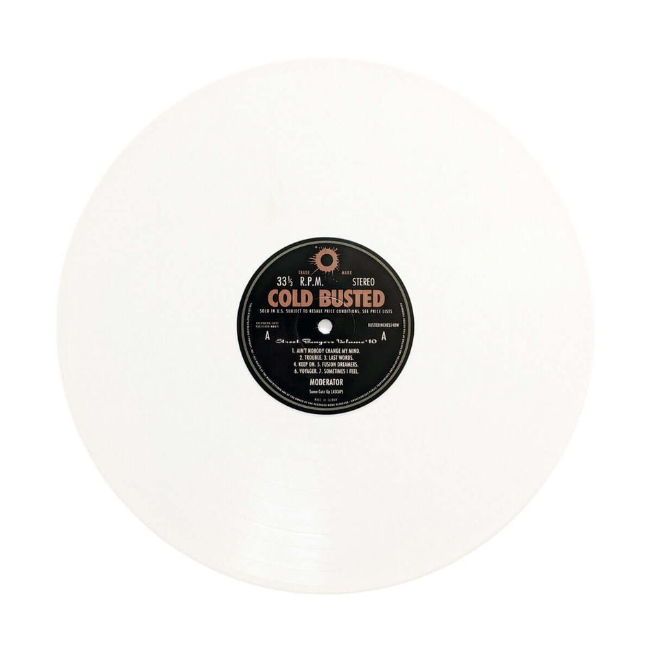 Moderator - Street Bangerz Volume 10 - Limited Edition Solid White Colored 12 Inch Vinyl - Cold Busted