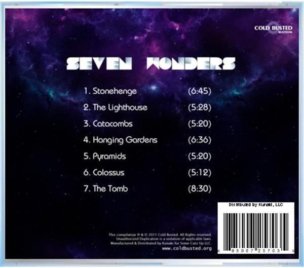 Mojo Rising - Seven Wonders - Compact Disc - Cold Busted