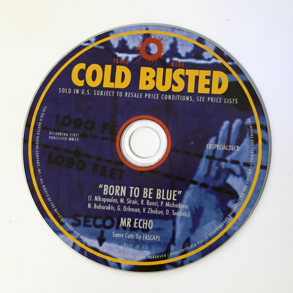 Mr Echo - Born To Be Blue - Limited Edition Compact Disc - Cold Busted