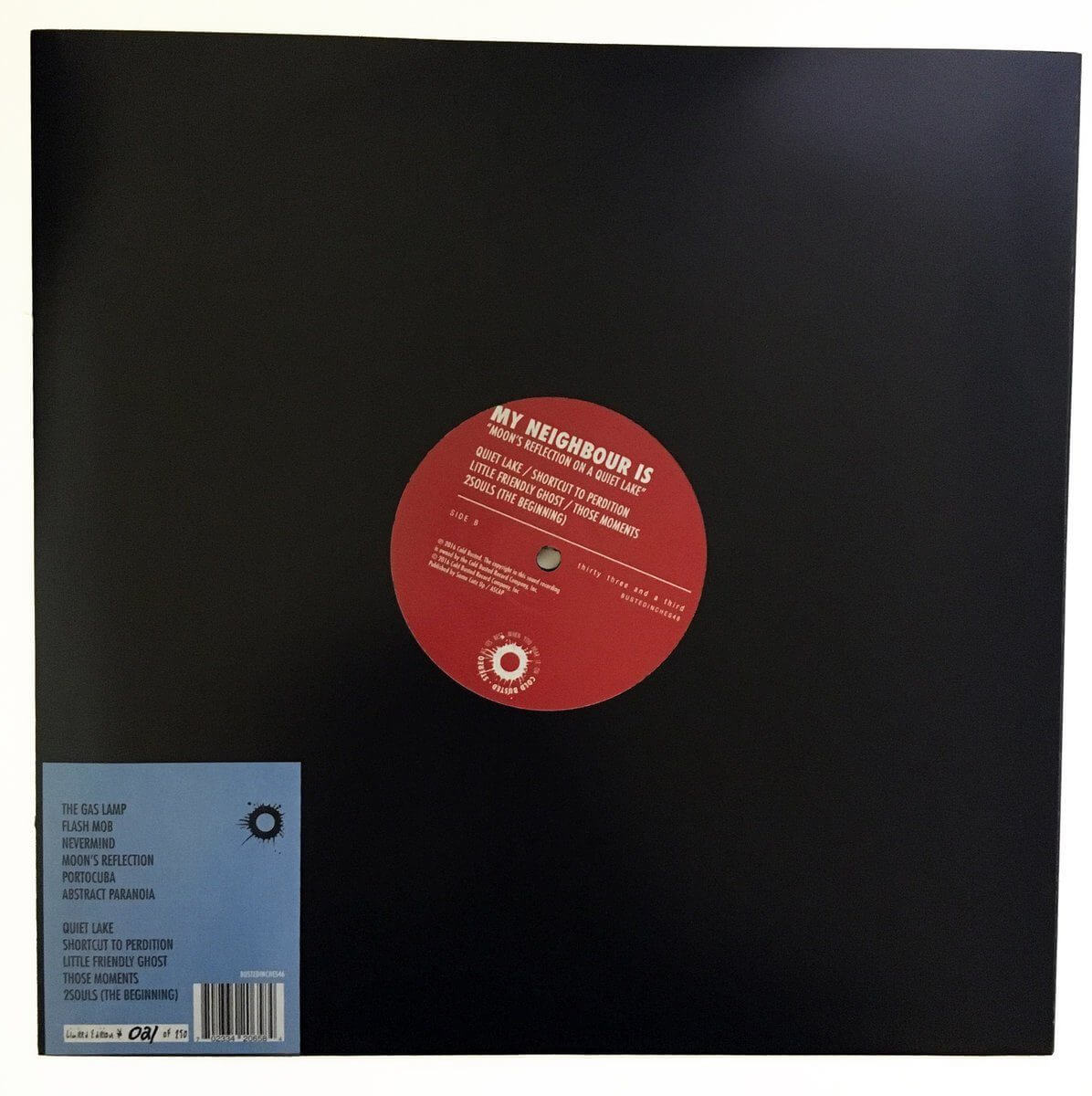 My Neighbour Is - Moon's Reflection On A Quiet Lake - Limited Edition 12 Inch Vinyl - Cold Busted