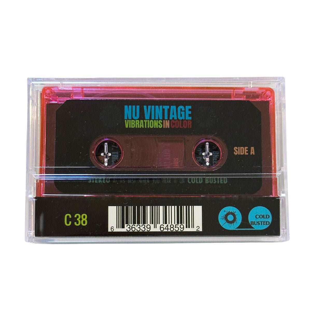 Nu Vintage - Vibrations In Color - Limited Edition Cassette - Cold Busted