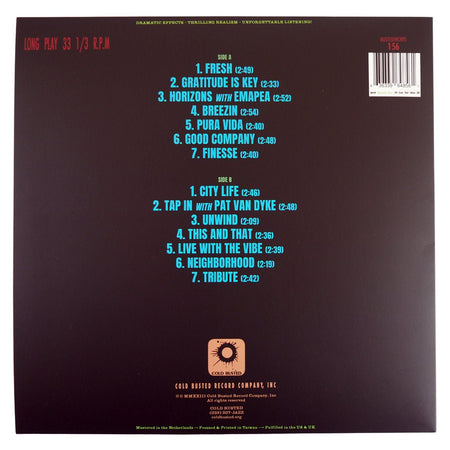 Nu Vintage - Vibrations In Color - Limited Edition Transparent Fluorescent Green 12 Inch Vinyl - Cold Busted