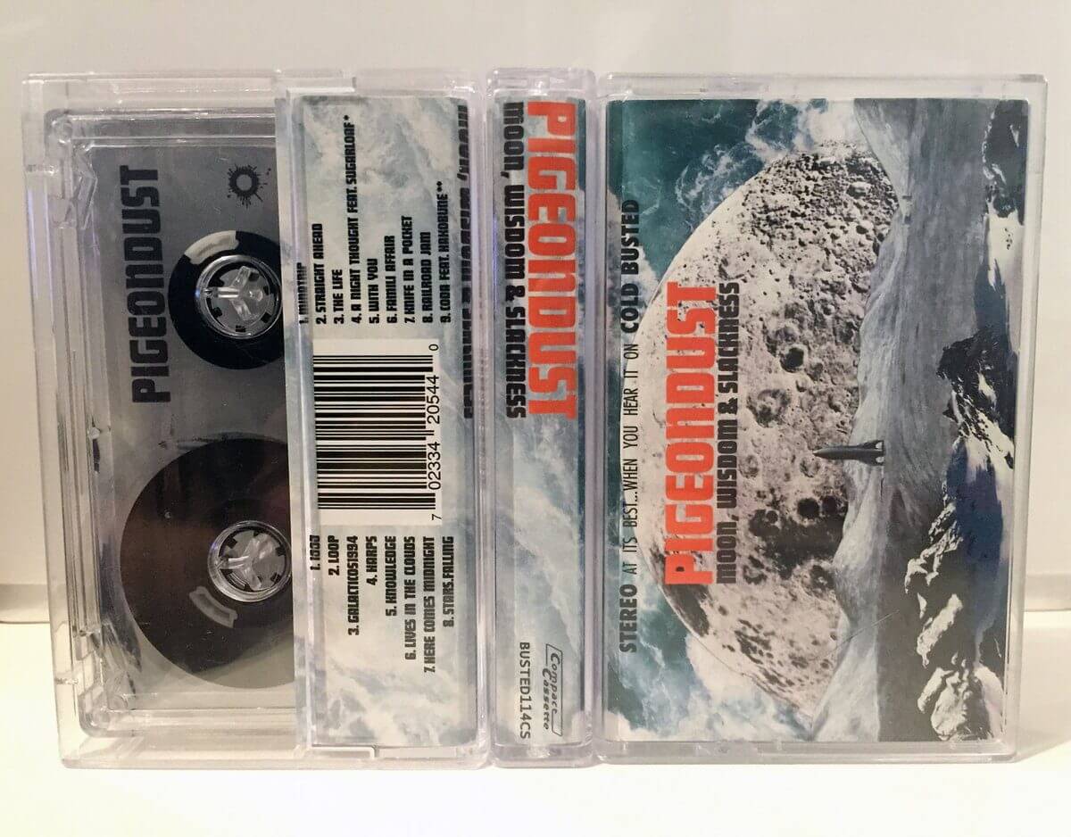 Pigeondust - Moon, Wisdom & Slackness - Limited Edition Cassette - Cold Busted