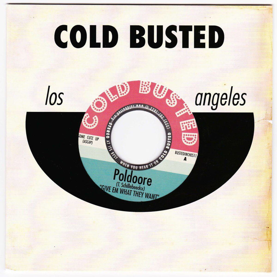 Poldoore & Singularis - Give Em What They Want / 4 Momz - Limited Edition 7 Inch Vinyl - Cold Busted
