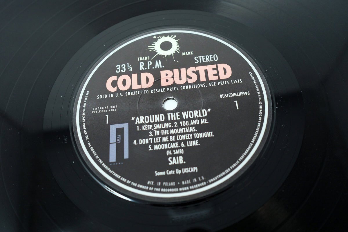 saib. - Around The World (Remastered) - Limited Edition Double 12 Inch Vinyl - Cold Busted