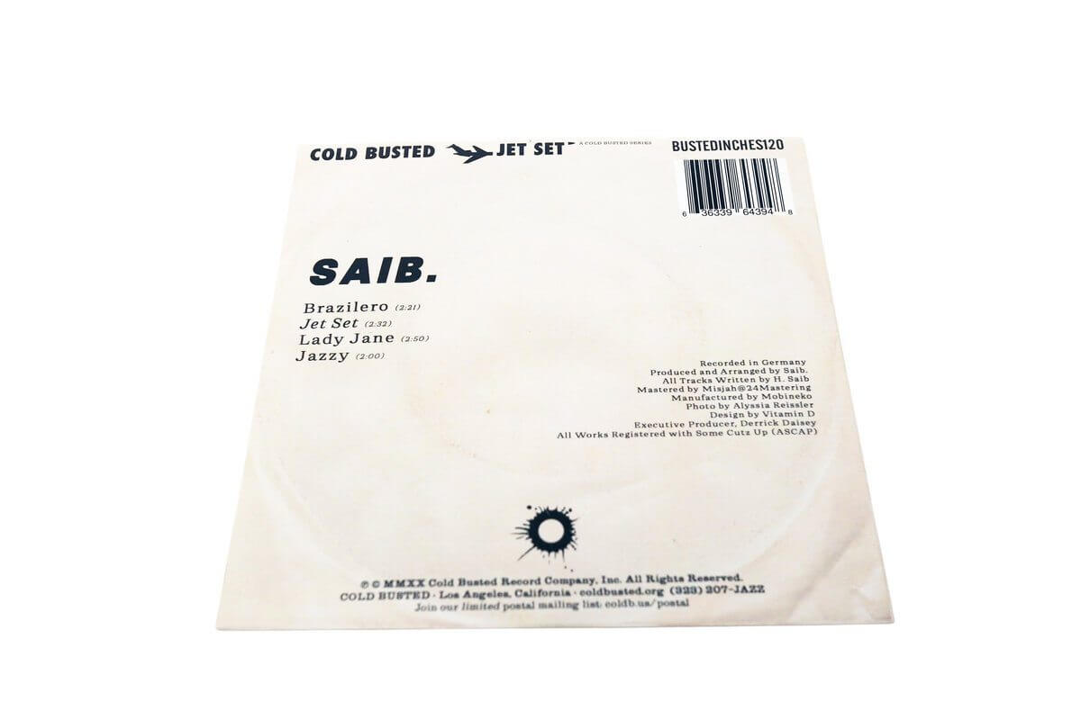 saib. - Jet Set - Limited Edition 7 Inch Vinyl - Cold Busted