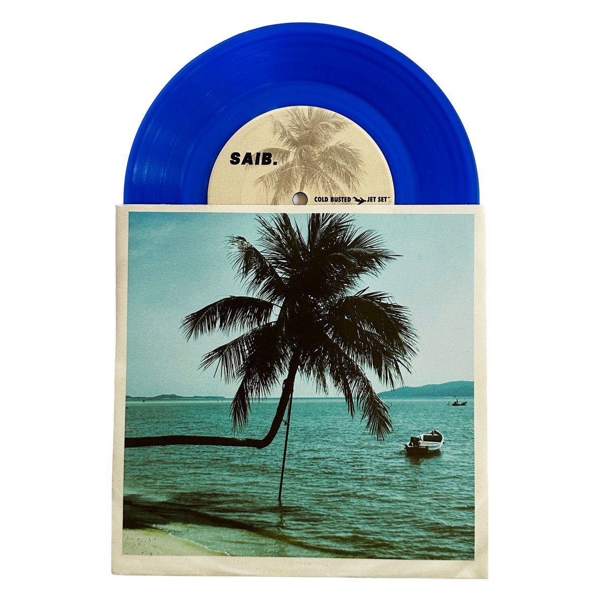 saib. - Jet Set - Limited Edition Transparent Blue Colored 7 Inch Vinyl - Cold Busted