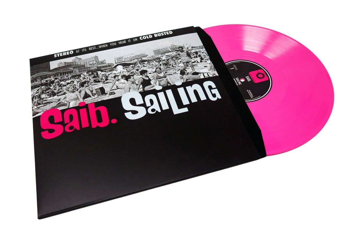 saib. - Sailing - Limited Edition Pink Colored 12 Inch Vinyl - Cold Busted