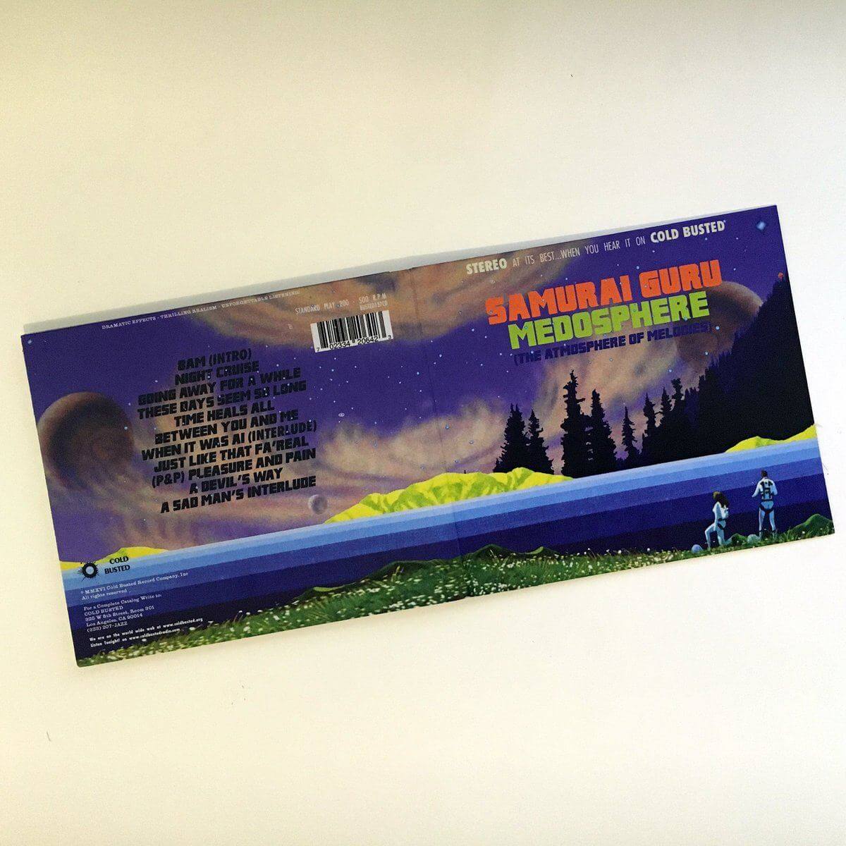 Samurai Guru - Medosphere (The Atmosphere Of Melodies) - Limited Edition Compact Disc - Cold Busted