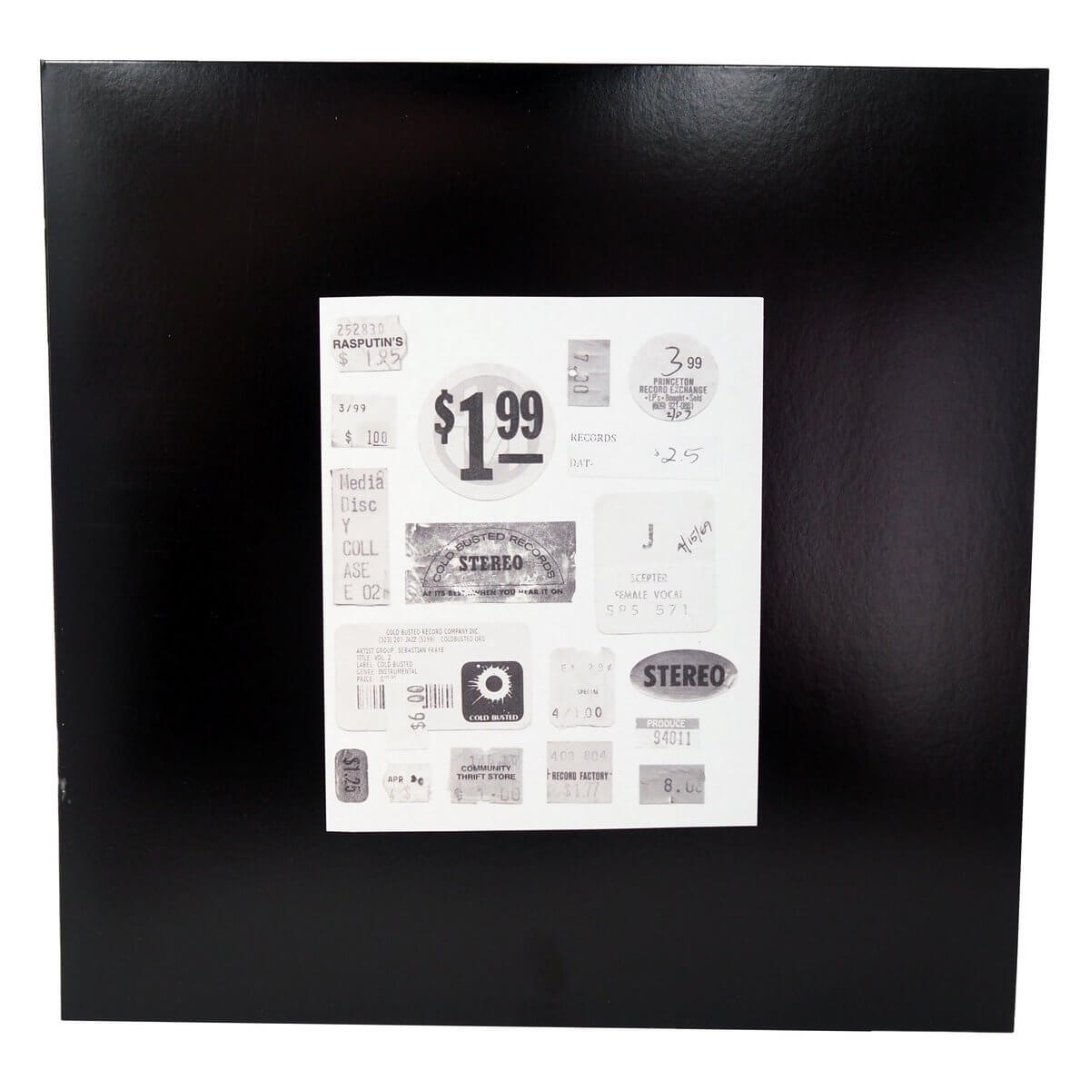 Sebastian Fraye - Vol. 2 - Limited Edition 12 Inch Vinyl Test Pressing - Cold Busted