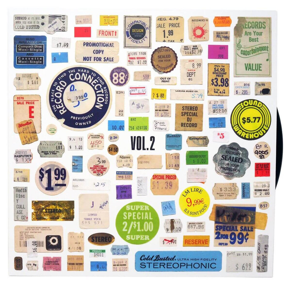 Sebastian Fraye - Vol. 2 - Limited Edition 12 Inch Vinyl - Cold Busted