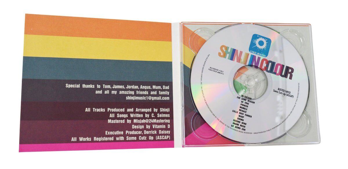 Shinji - In Colour - Limited Edition Compact Disc - Cold Busted