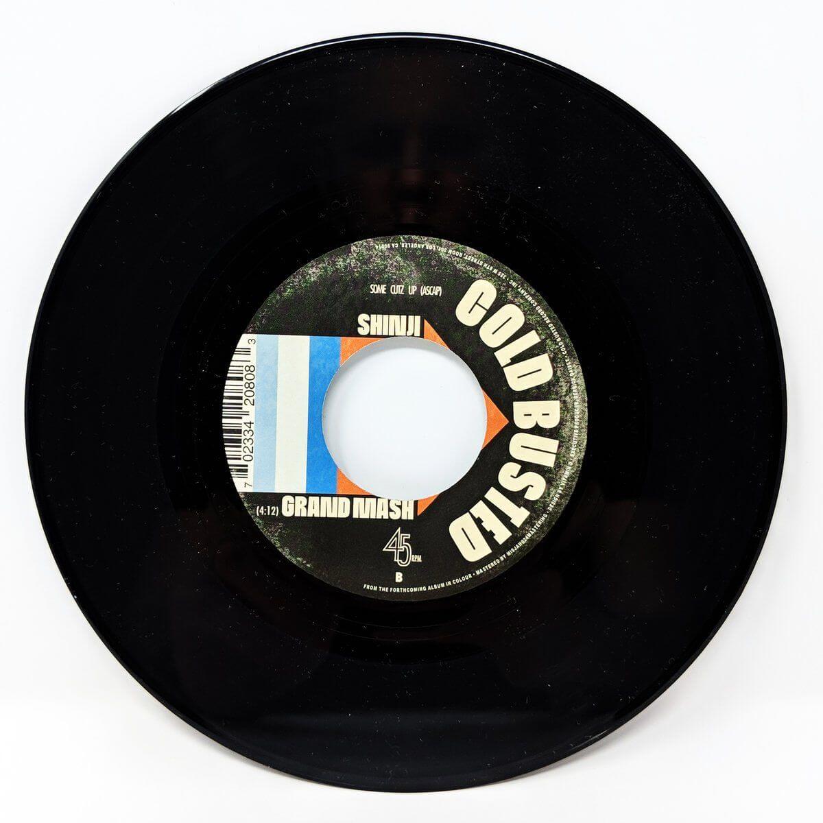 Shinji - Second Wind / Grand Mash - Limited Edition 7 Inch Vinyl - Cold Busted