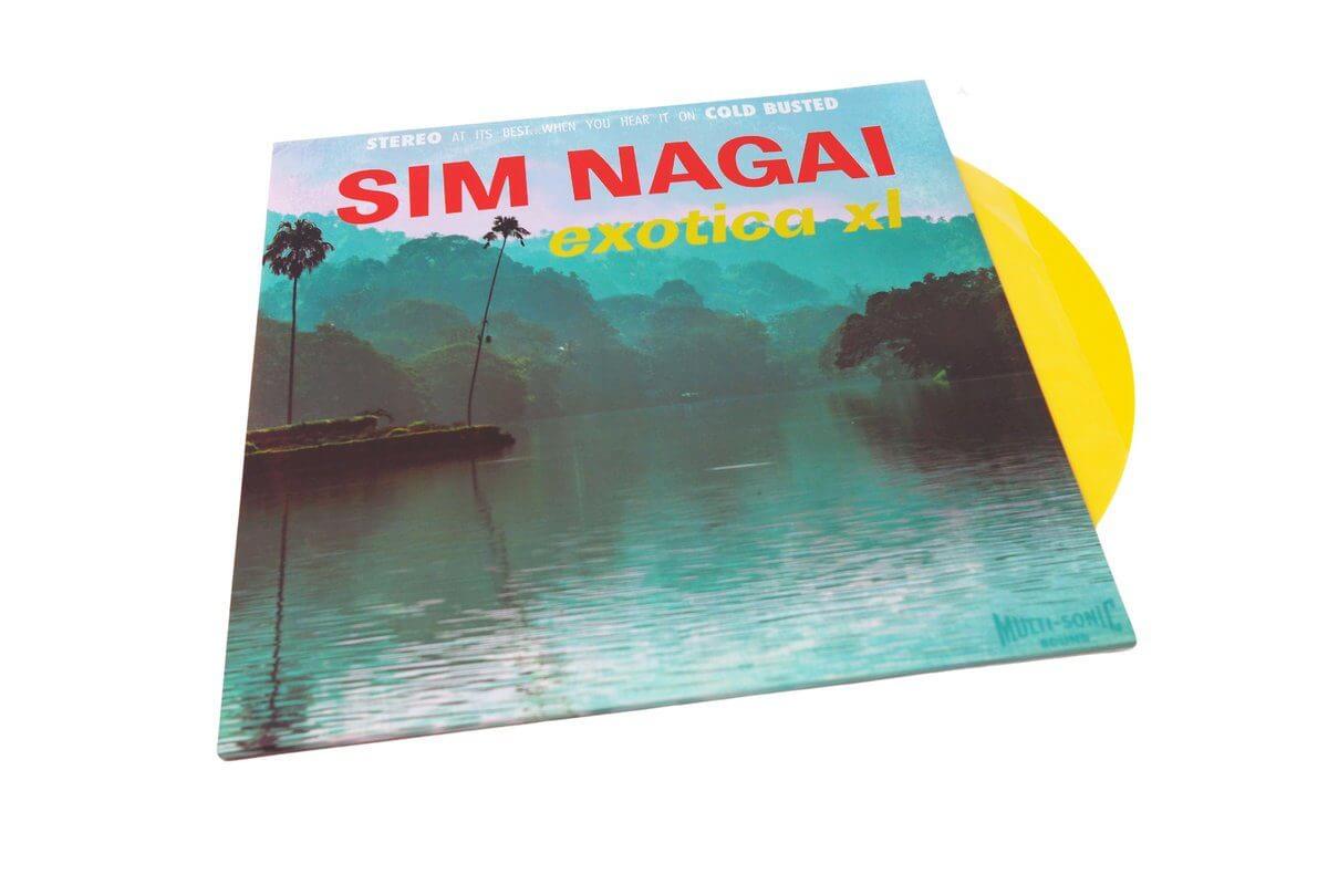 Sim Nagai - Exotica XL - Limited Edition 12 Inch Yellow Colored Vinyl - Cold Busted