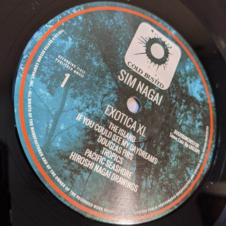 Sim Nagai - Exotica XL - Limited Edition 12 Inch Vinyl - Cold Busted