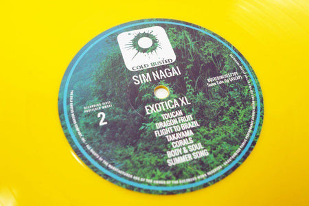 Sim Nagai - Exotica XL - Limited Edition 12 Inch Yellow Colored Vinyl - Cold Busted