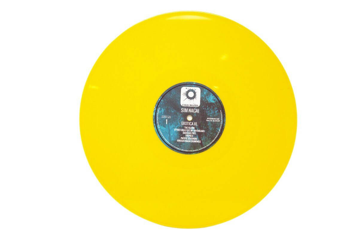 Sim Nagai - Exotica XL - Limited Edition 12 Inch Yellow Colored Vinyl - Cold Busted
