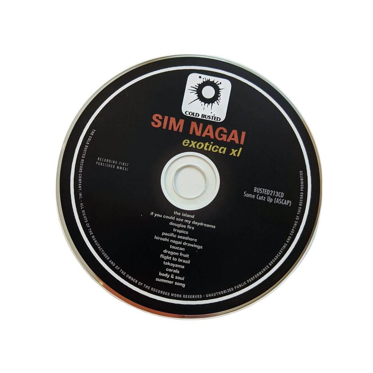 Sim Nagai - Exotica XL - Limited Edition Compact Disc - Cold Busted