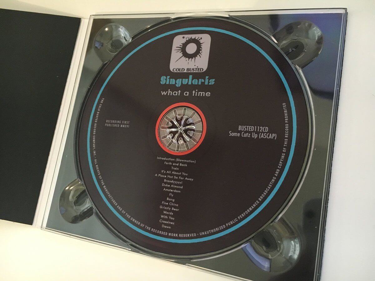 Singularis - What A Time - Limited Edition Compact Disc - Cold Busted