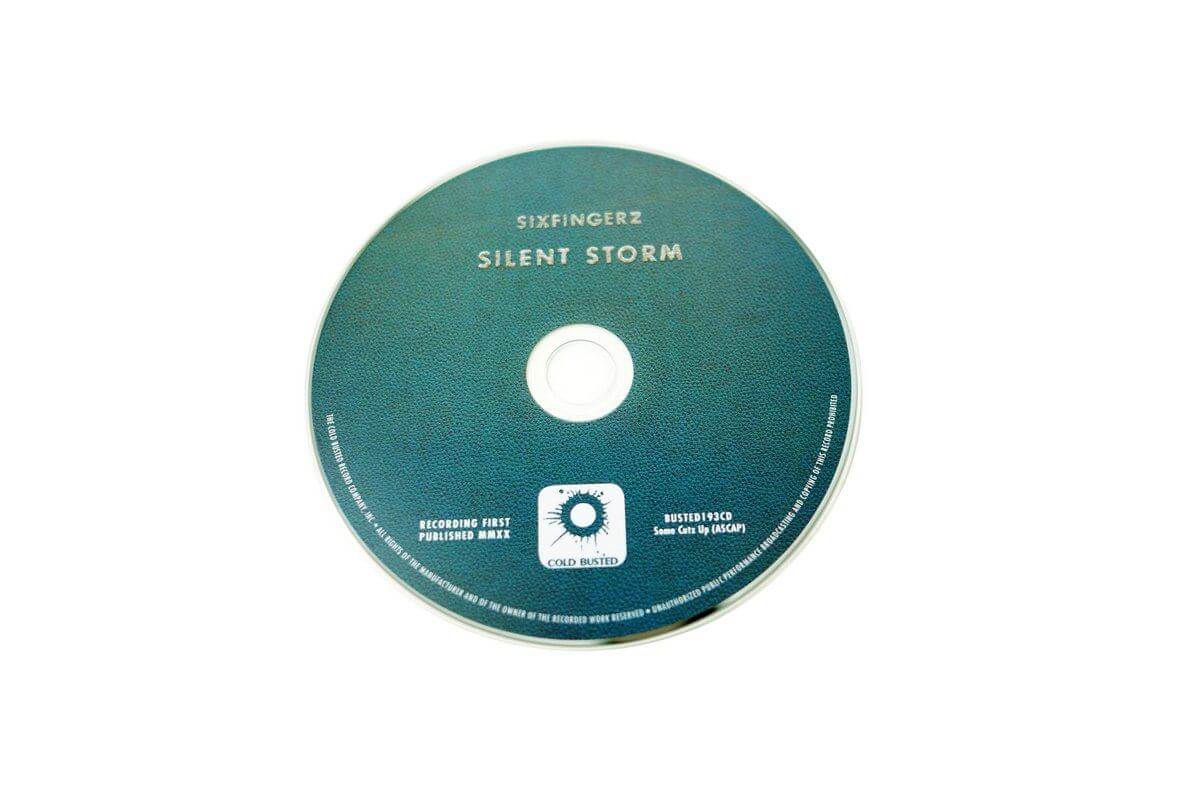 Sixfingerz - Silent Storm - Limited Edition Compact Disc - Cold Busted