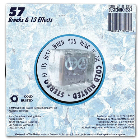 SMHERTZ - Cold Breaks - Limited Edition 7 Inch Vinyl - Cold Busted