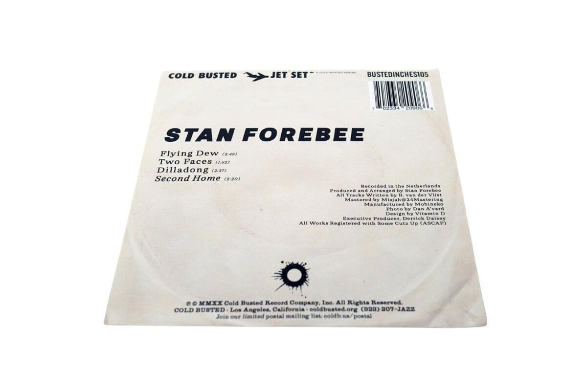Stan Forebee - Second Home - Limited Edition 7 Inch Vinyl - Cold Busted