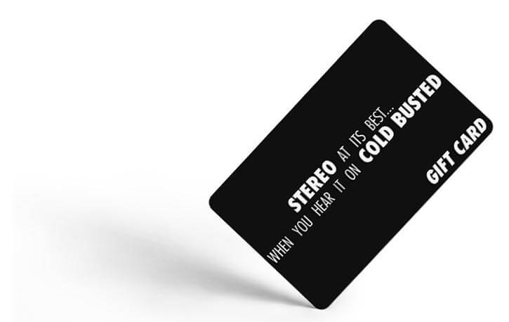 The Cold Busted Gift Card - $10.00 USD - Cold Busted