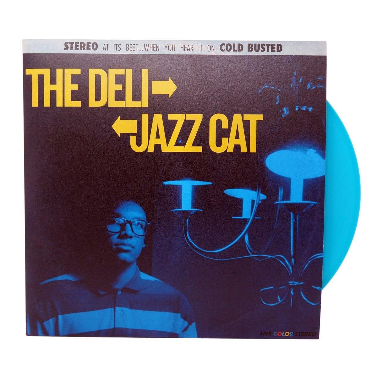 The Deli - Jazz Cat - Limited Edition Turquoise Colored 12 Inch Vinyl - Cold Busted