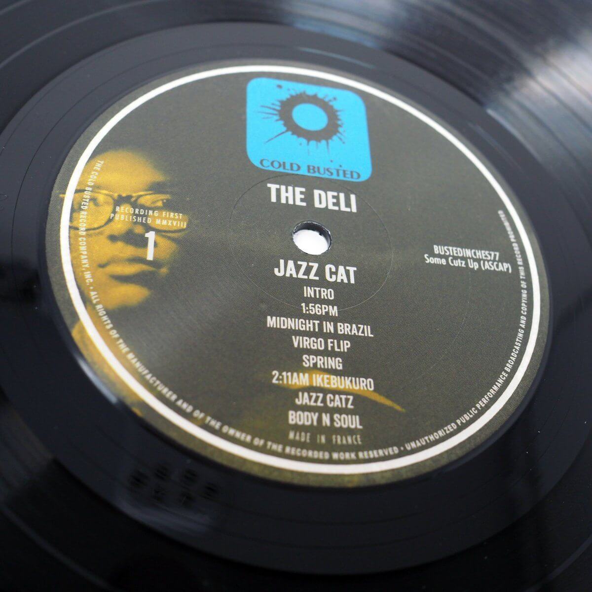The Deli - Jazz Cat - Limited Edition 12 Inch Vinyl - Cold Busted