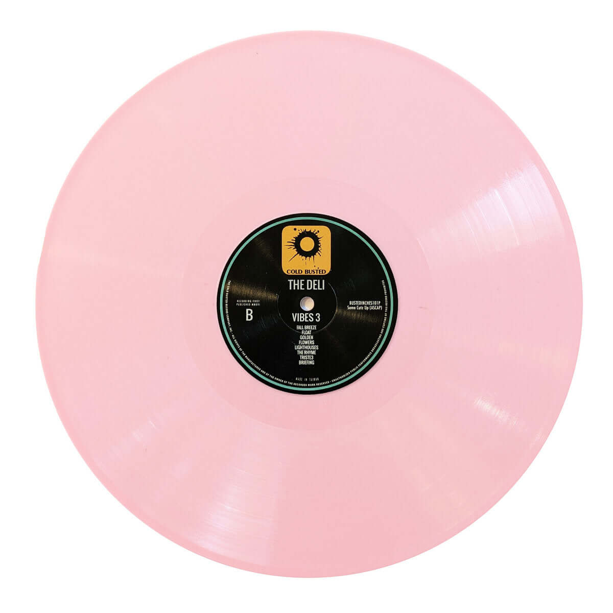 The Deli - Vibes 3 (Remastered) - Limited Edition Pink Colored 12 Inch Vinyl - Cold Busted