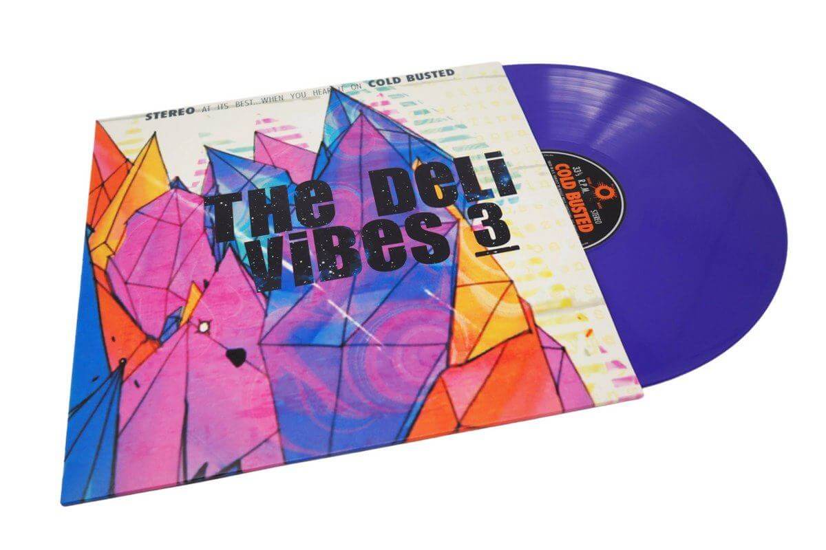 The Deli - Vibes 3 (Remastered) - Limited Edition Purple Colored 12 Inch Vinyl - Cold Busted