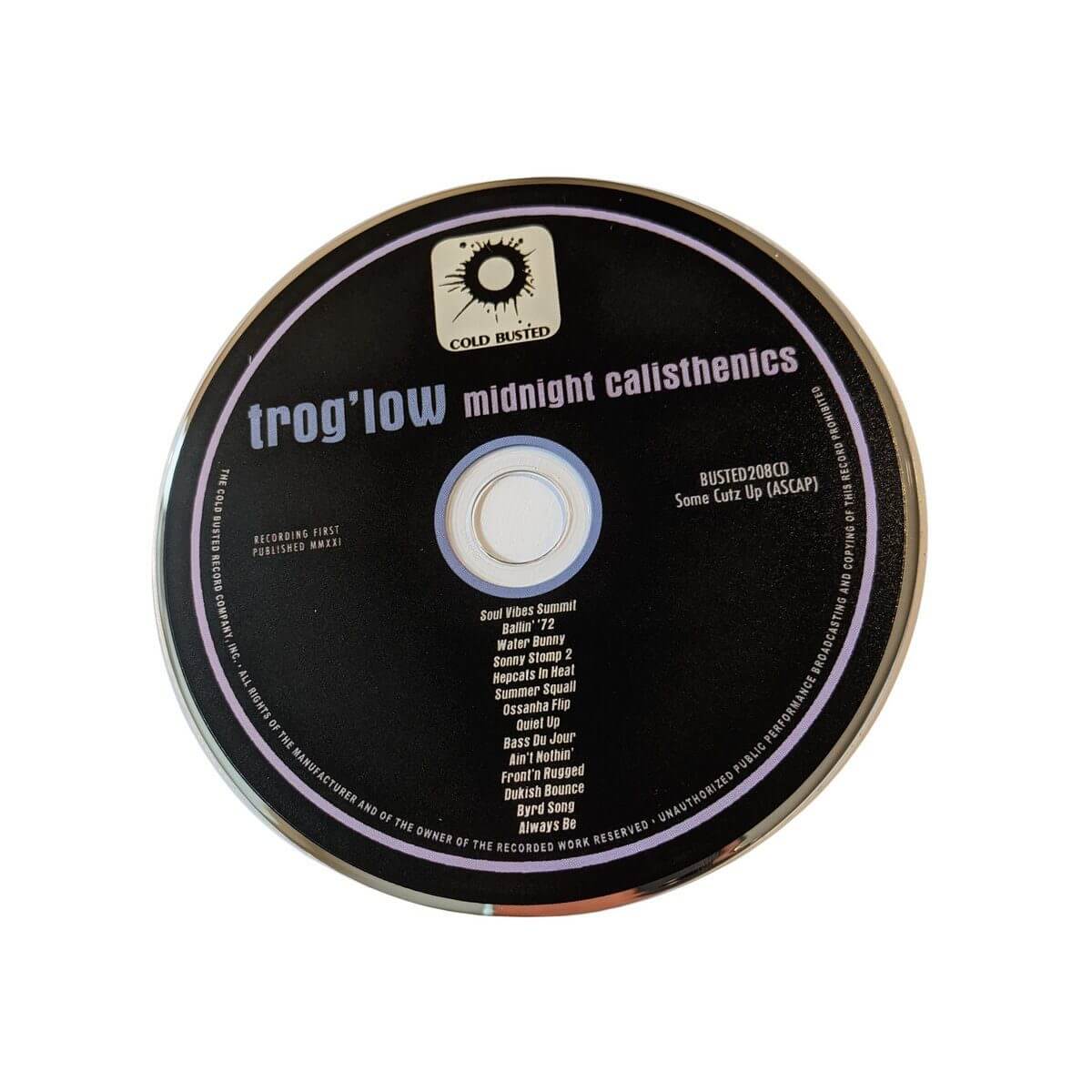 trog'low - Midnight Calisthenics - Limited Edition Compact Disc - Cold Busted