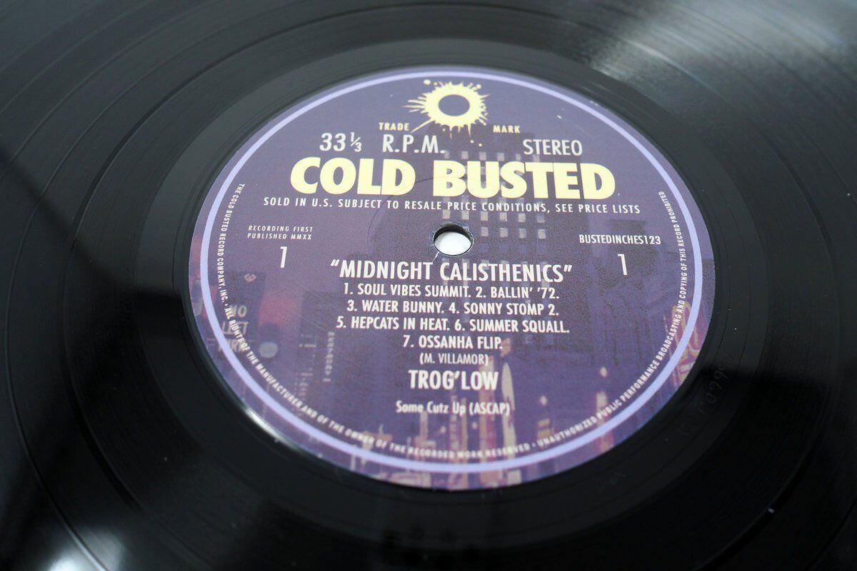 trog'low - Midnight Calisthenics - Limited Edition 12 Inch Vinyl - Cold Busted