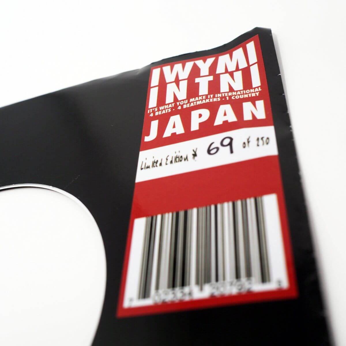 Various Artists - IWYMI INTNl: Japan - Limited Edition 7 Inch Vinyl - Cold Busted