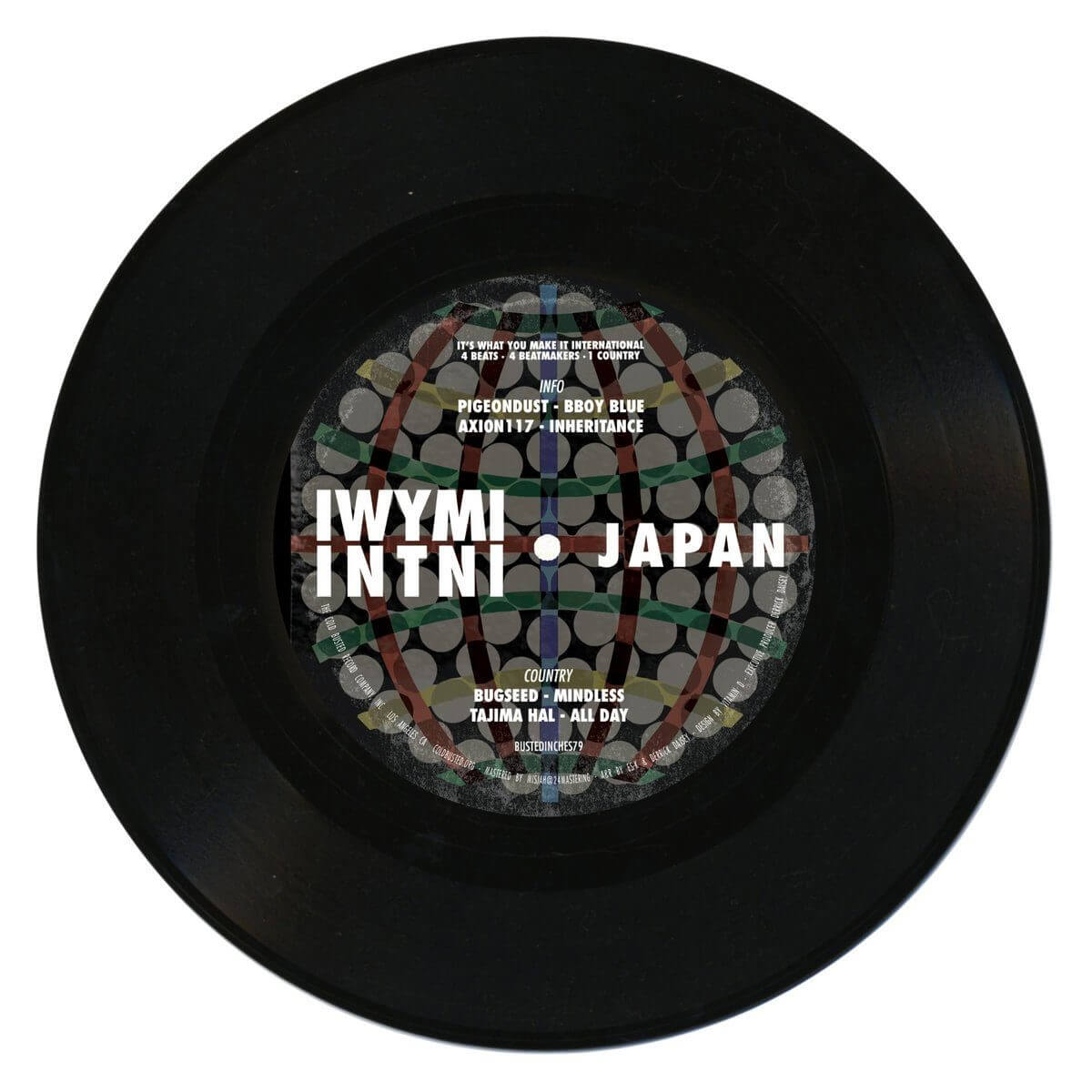 Various Artists - IWYMI INTNl: Japan - Limited Edition 7 Inch Vinyl - Cold Busted