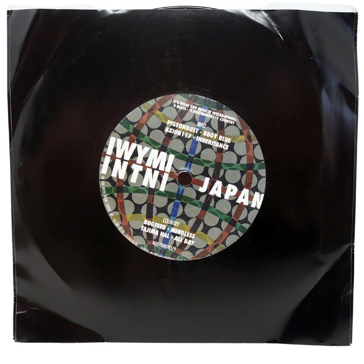 Various Artists - IWYMI INTNl: Japan - Limited Edition 7 Inch Vinyl - Cold Busted