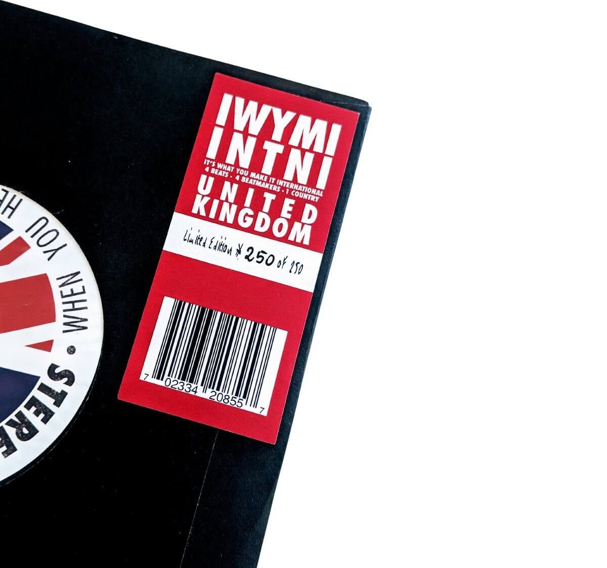 Various Artists - IWYMI INTNl: United Kingdom - Limited Edition 7 Inch Vinyl - Cold Busted
